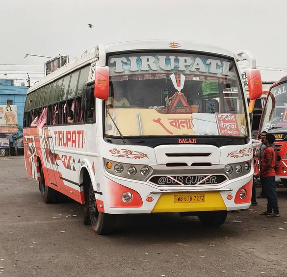 Tirupati - Bankura to Molian Bus Time Table And Stoppages